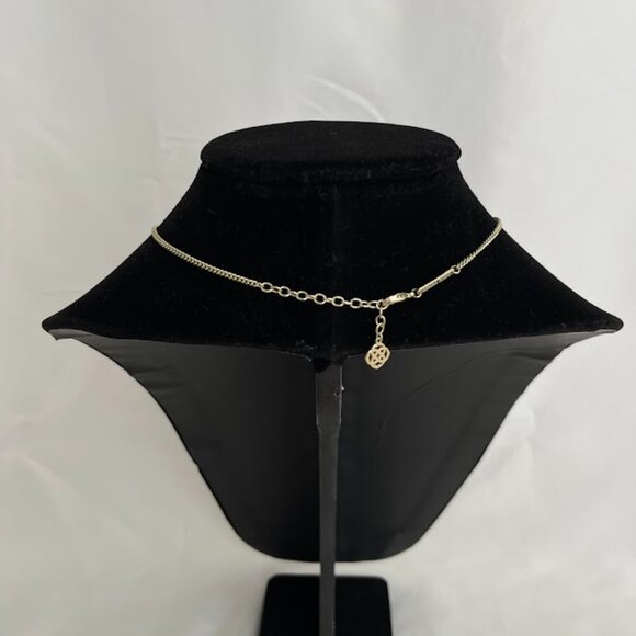 Kendra Scott Dylan Necklace in White Iridescent - Picture 3 of 5